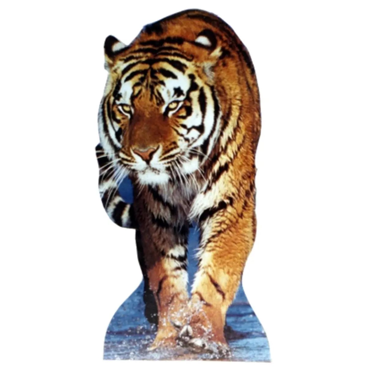 Life-Size Tiger Cardboard Stand-Up, Home Decor with Room & Wall Decor Applications for Home Supplies, Room Decor