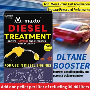10Pcs Car Fuel Additive Fuel System Cleaner Carbon Deposit Remover Engine Protection Fuel Saver Improve Power Reduce Exhaust Noise Auto Maintenance
