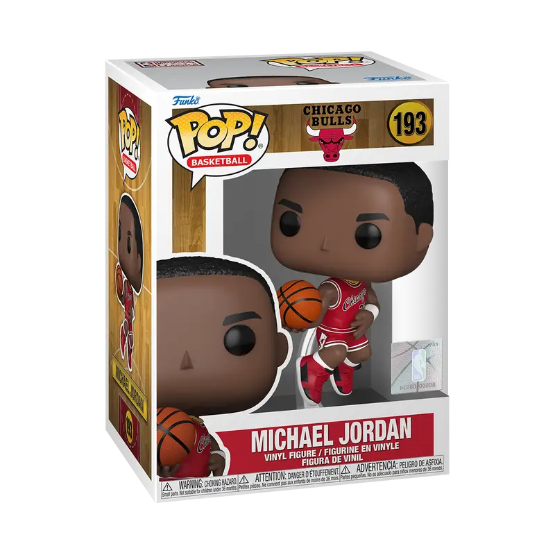 Funko Pop! Chicago Bulls - Michael Jordan (Rookie Season) #193 Collectible Pop Vinyl Figure