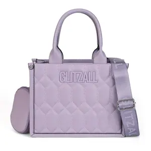 Women's handbag with zipper, comes with a clutch and adjustable shoulder strap, suitable for travelers, teachers, doctors, nurses and other professionals.