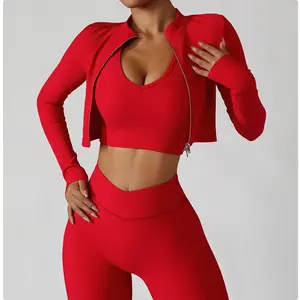 Women's Yoga Set  Sports Jacket
