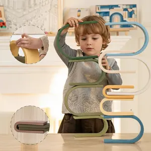 Montessori Rainbow Arch Blocks | Premium Safe Toy | Perfect Birthday & Holiday Gift for Toddlers 2-6