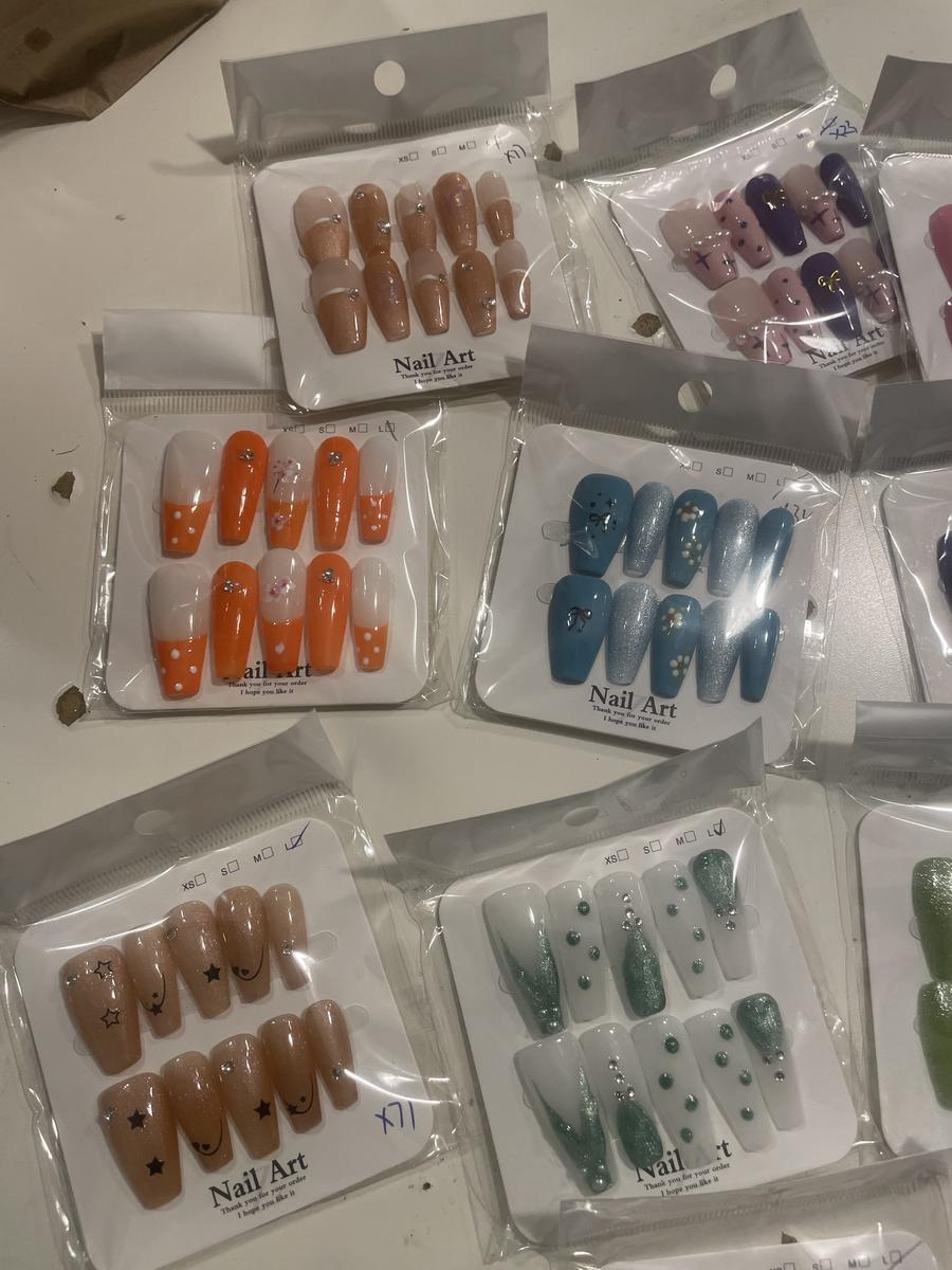 Item: L(long/medium), host:jojo, $19.99 20sets