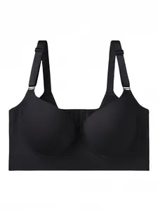 New-Plus size girls' bra, Casual, Smooth, comfortable, slimming and anti-sagging, Fitted
