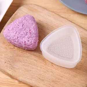 1pc Creative cartoon shape triangular rice ball mold, home rice bento mold DIY nori sushi mold Kitchen Tool