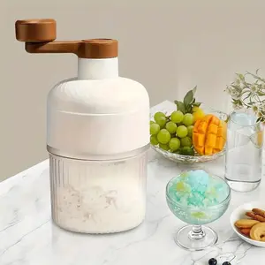 Manual Ice Crusher, 1 Count Large Capacity Ice Shaver with Handle, Multifunctional Manual Smoothie Machine, Ice Shaver for Home Kitchen Party, Shaved Ice Machine, Ice Shaving Machine