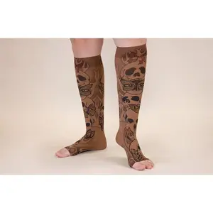 Misfit Mocha Gradient Compression Socks