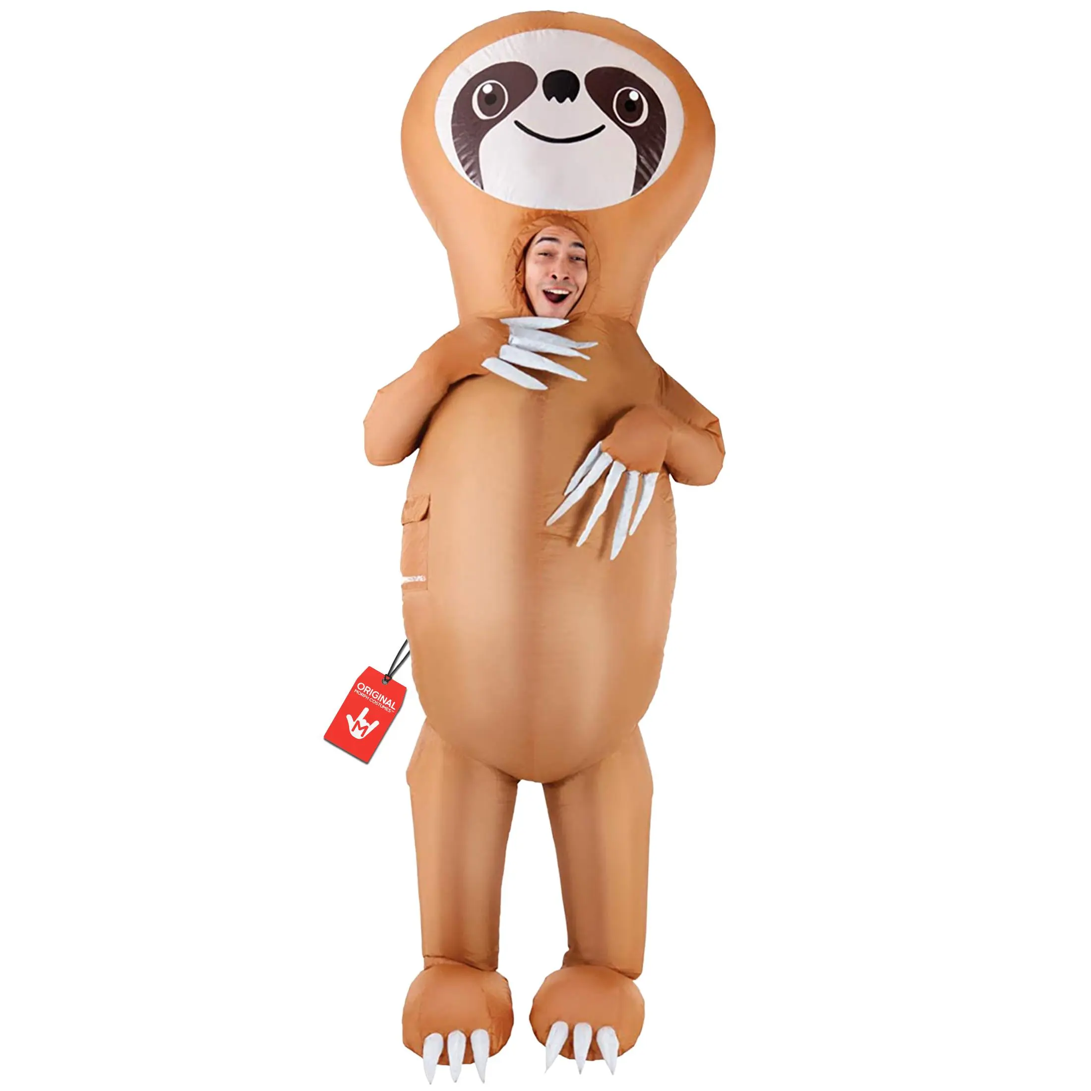 Morph Inflatable Sloth Costume Adult Giant Blow Up Sloth Costume Inflatable Costumes For Adults Fun Party Outfit
