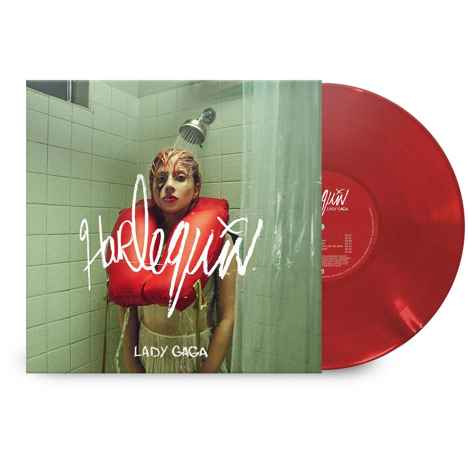 Lady Gaga - Harlequin   (Red LP)  [VINYL RECORD - LP] Colored Vinyl, Red, Albums On Vinyl, Records Vinyl Albums