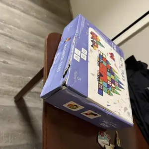 [SpringGlow-Up]60/100-piece magnetic building block set (including 1 toy car), 3D magnetic puzzle stacking blocks, Children's Day gift, Montessori children's educational toys, STEM sensory education, birthday gift