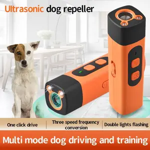 Dog Bark Stopper, Dog Bark Deterrent Deters,Barks no More Dog Training Device(Own Or Neighbour'S Dog), Long Range Ultrasonic, Alternative to Painful Dog Training Collars and Bark Collars, Dog Training Self-Rolling LED