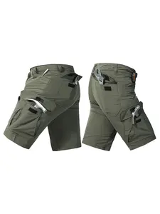 Men's Outdoor Multi-Pocket Tactical cargo shorts, Durable and Functional Design, Perfect for Hiking and Camping Activities