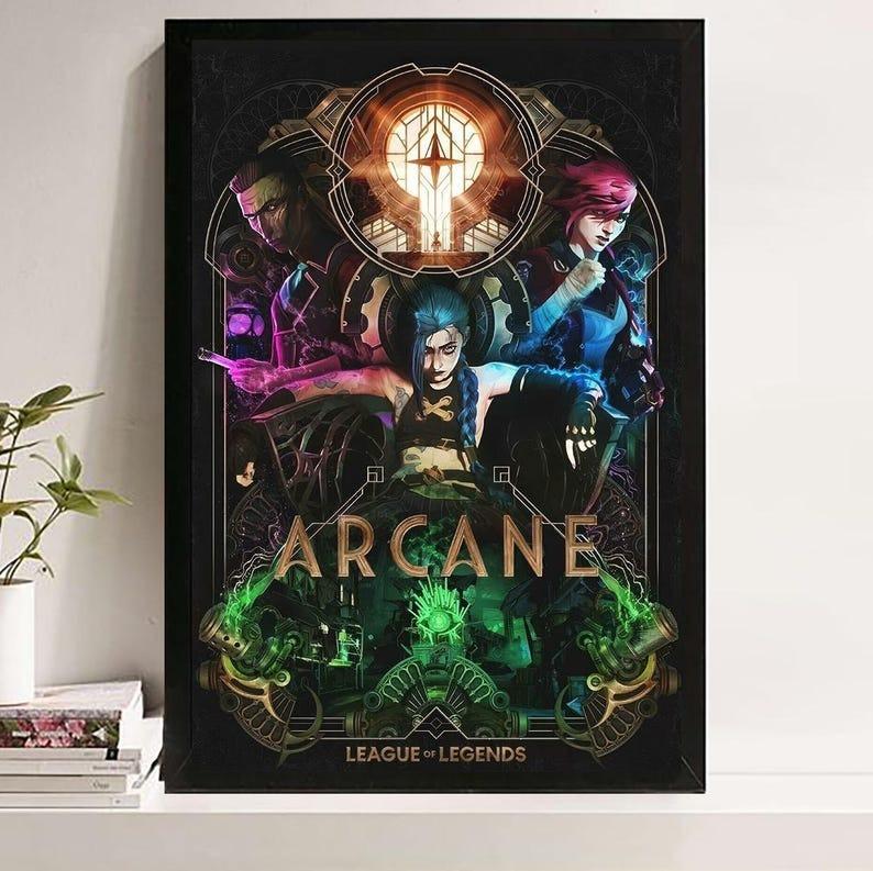 ARCANE Movie Poster High Definition Wall Art Poster Unframe Room Decor, Poster for Gifts, Home Decor, Wall Art