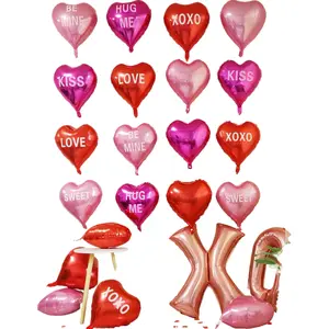 Happy Galentines Day Decorations for Party Supplies, Heart Galentines Balloons, Galentines Banner, Galentines Decor, Valentines Galentines Decorations