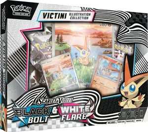 Victini Collection Black Bolt White Flare