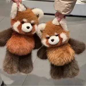 New Raccoon & Little Fragrant Pig Stuffed Animals, 45-60cm Cartoon Cute Soft Chopper Plush Toys, Kid Gift for Stress Relief