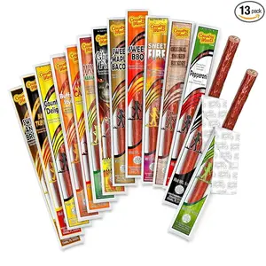 Country Meats, Meat Sticks, 0 Trans Fat, USDA Certified, Good Source of Protein, Carb Conscious Snack (13 Meat Sticks, Variety Pack)