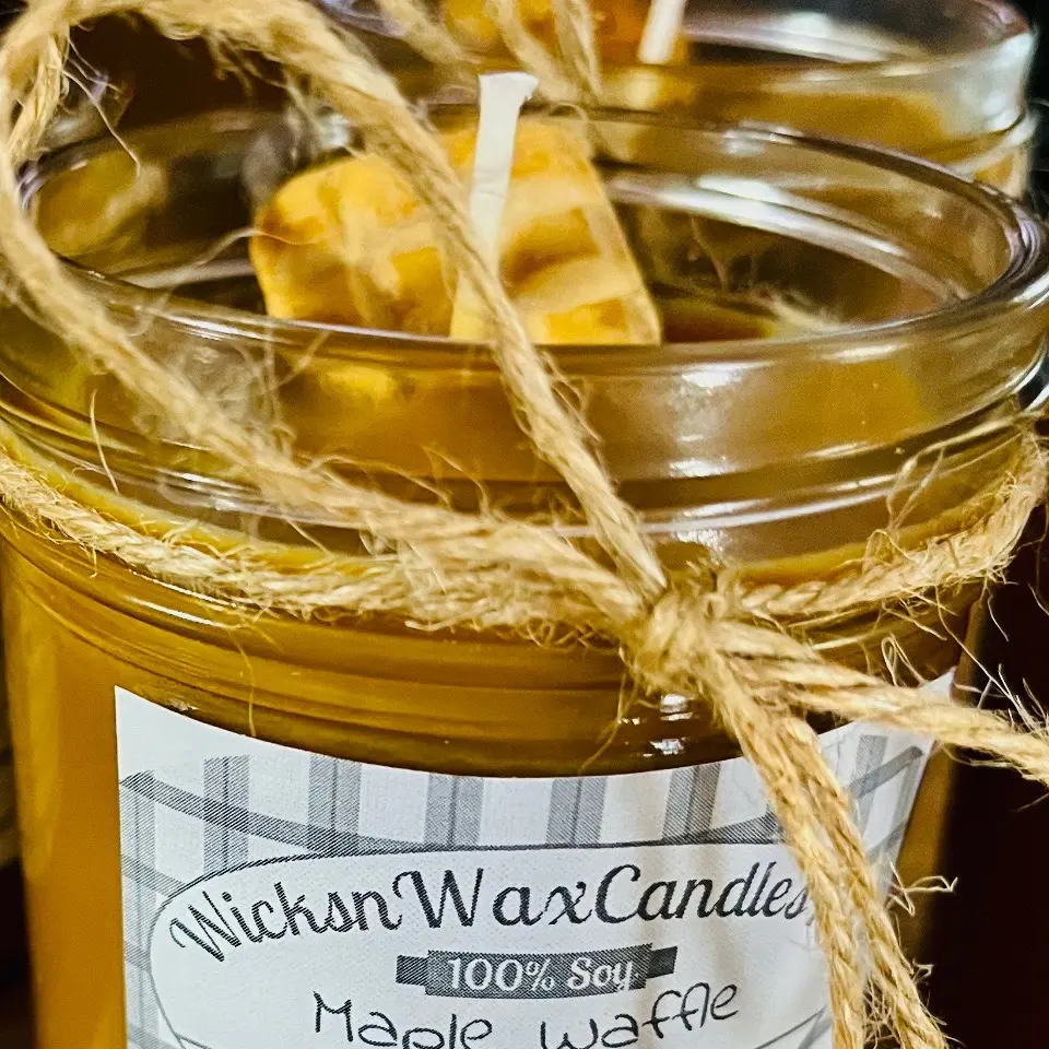 Maple Waffle Candle