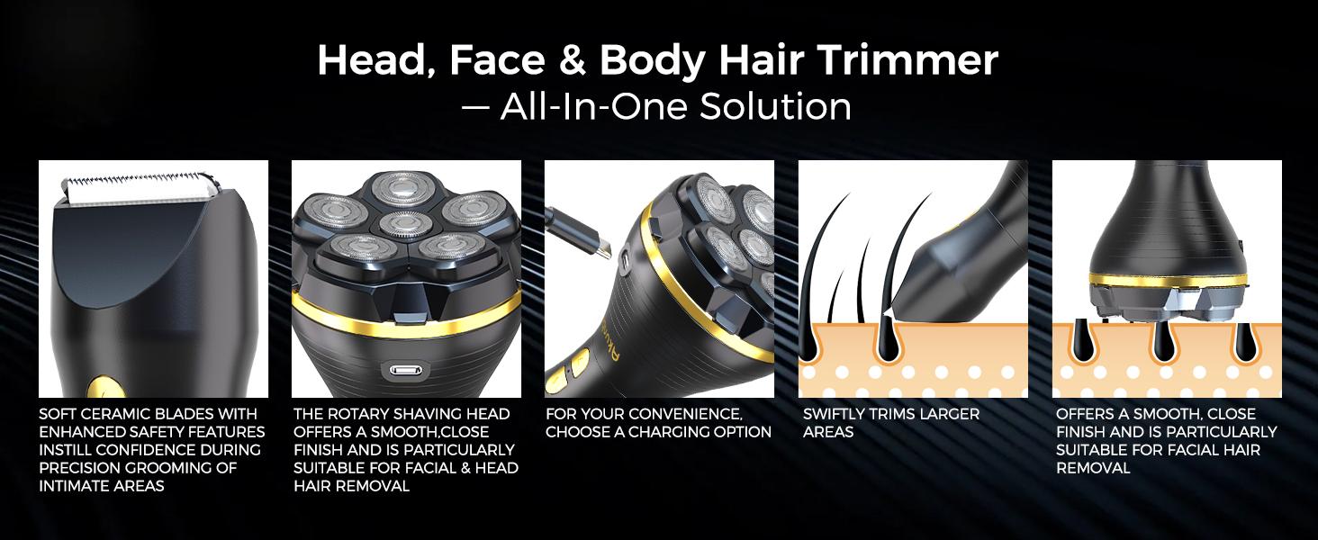 Akunbem 6D Dual Head Electric Bald Head Shaver, IPX7 Waterproof, Faster Shaving Without Irritating the Scalp, 360° Close Shave, Designed for Bald Heads,2026 Gift Pick Akunbem 6D Dual Head Electric Bald Head Shaver, IPX7 Waterproof, Faster Shaving Without Irritating the Scalp, 360° Close Shave, Designed for Bald Heads,2026 Gift Pick