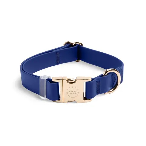 Cloud Waterproof Dog Collar Adjustable With Quick Release Buckle
