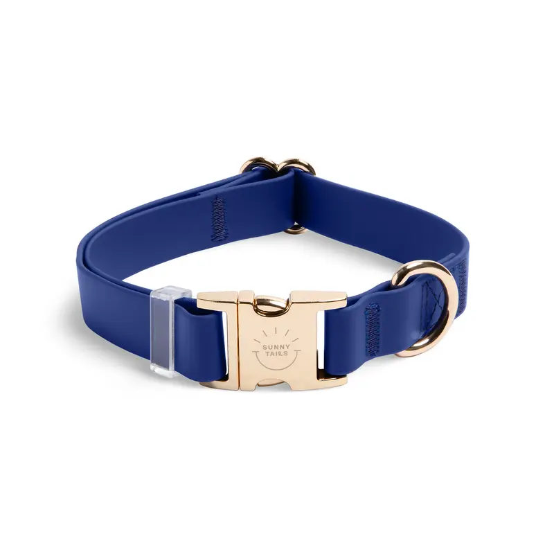 Cloud Waterproof Dog Collar Adjustable With Quick Release Buckle
