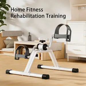 Upgraded manual resistance bike - equipped with a braking system and adjustable resistance levels, suitable for home fitness, rehabilitation training, and manual treadmill fitness equipment for fitness exercises (no electric drive required)