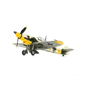 Metal model Bf-109 1/72, camouflage, fighter