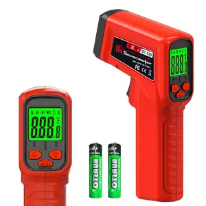 FKM Thermometer Gun Non-Contact Infrared Temperature Gun,-58°F~986°F(-50°C~530°C) AdjustableEmissivity,Thermometer Gun for Industrial,Cooking,Oven,Automotive,HVAC,Not for