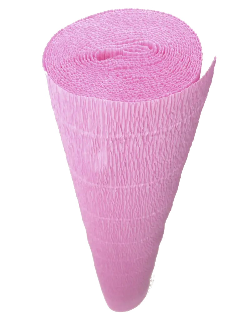 Italian Crepe Paper roll 180 gram - 554 BUBBLEGUM