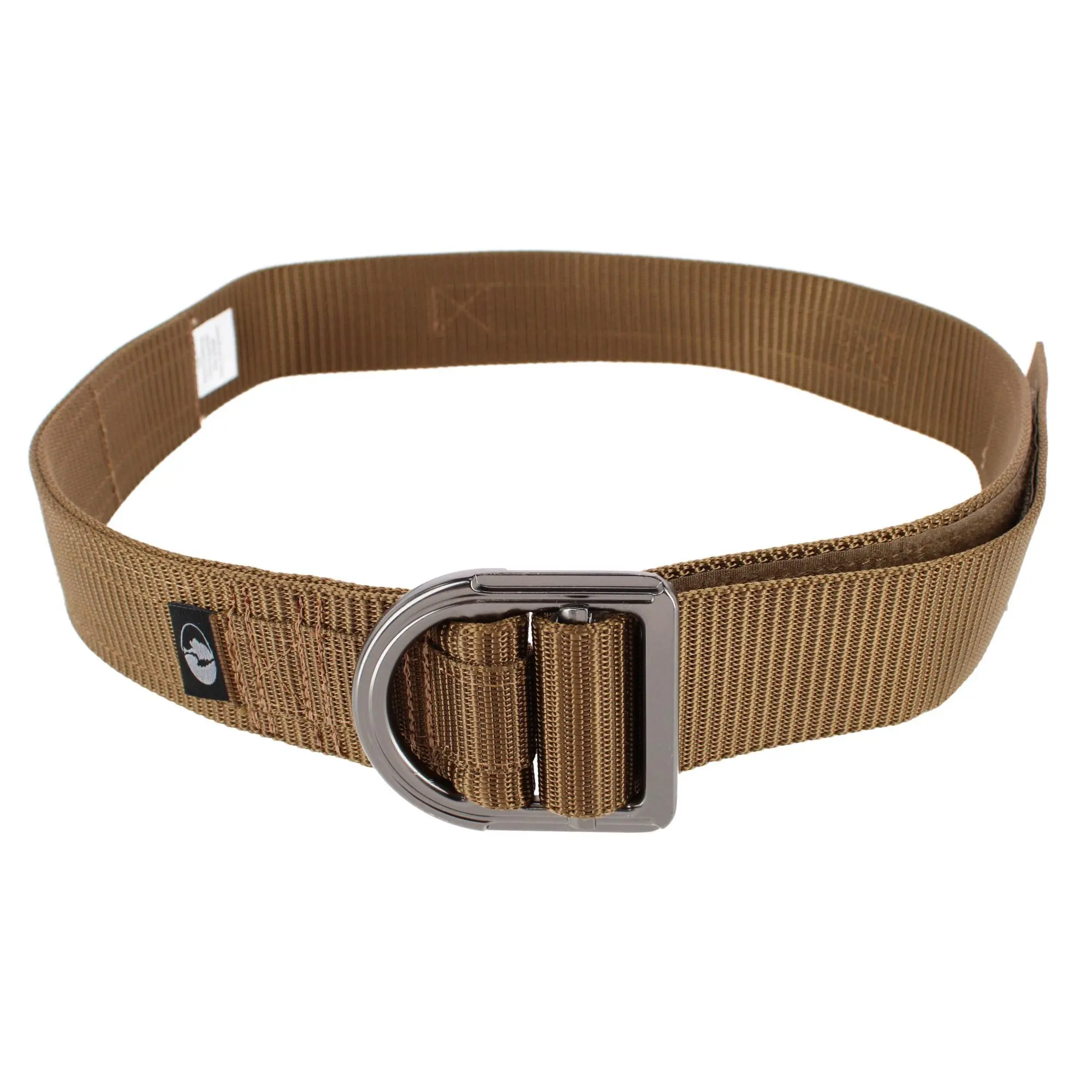 Mossy Oak Men's 45mm Tactical Web Belt with D-Ring Buckle Tan, Casual And Jean Belts