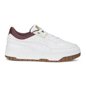 PUMA Womens Cali Dream Perforated Lace Up Sneakers Shoes Casual - White