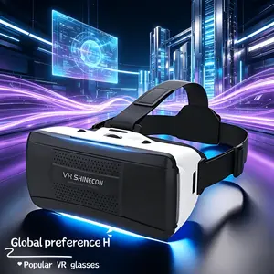 IMAX is compatible with VR head-mounted glasses, suitable for smartphones, an ultra-wide-angle VR system, equipped with a large screen, suitable for mobile cinemas and games. It is a movie VR headset compatible with smartphones (excluding electronic compo
