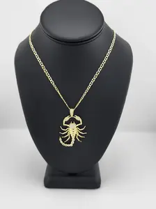 Brand New Sterling Silver 925 Scorpion Necklace