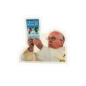 Heated Rivalry Inspired Sticker, Hockey Romance Meme Vinyl Decal, Enemies to Lovers Humor, Booktok Fandom Gift