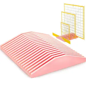 18 Slot Quilting Rulers Rack Storage, Desktop Sewing Ruler Holder Organizer for Quilting and Sewing, Ideal for  Office Desk Storage, Bright Light