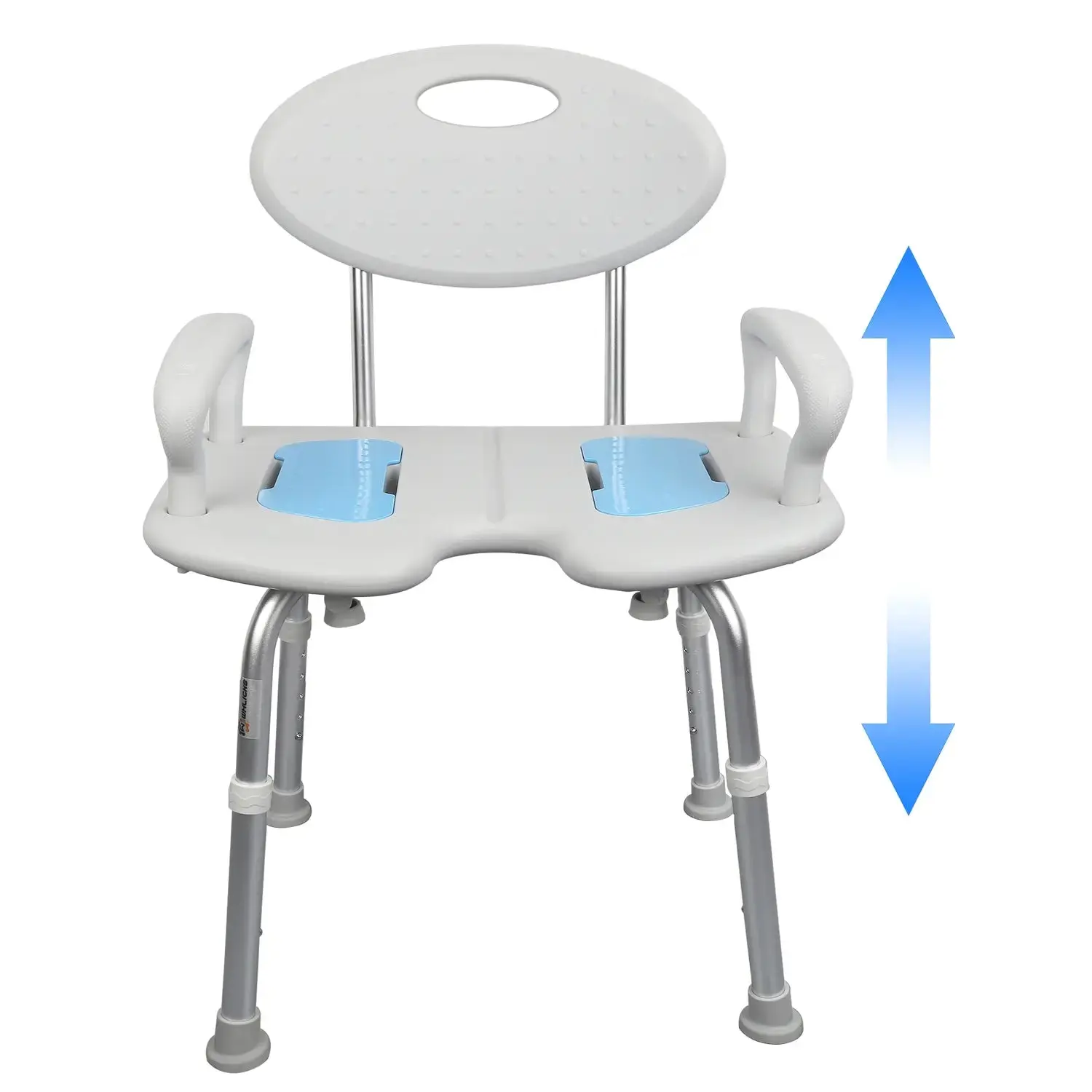 Extra-Wide Adjustable Shower Chairs for Seniors & Bariatric Users