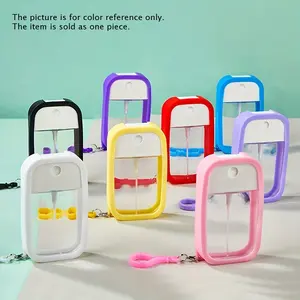 Portable travel spray bottle, reusable mini pressurized liquid dispenser - a convenient empty container for carrying around