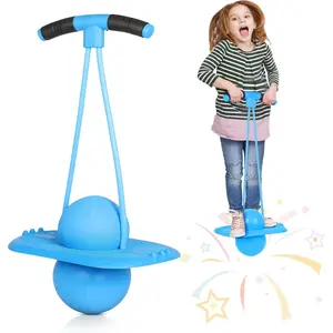 Pogo Stick for Kids Age 5 and Up - Fun Pogo Ball Hopper with Handle, Jumping Toy for Boys & Girls, Outdoor Play Equipment, Safe & Durable Bouncy Pogo