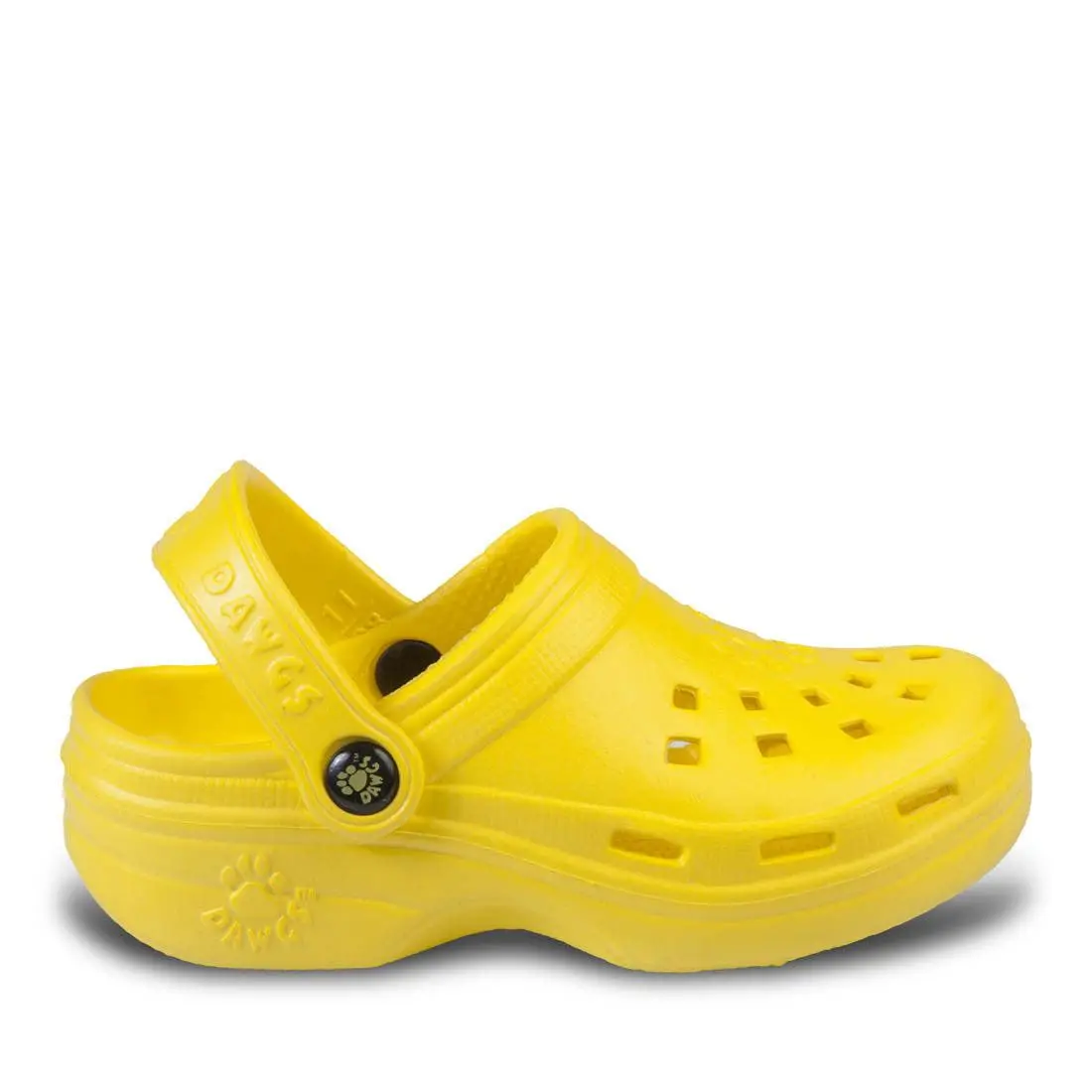 Kids' Beach Dawgs Clogs - Yellow Kids' Beach Dawgs Clogs - Yellow