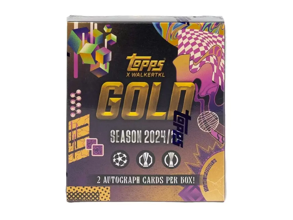 2024-25 Topps Gold UEFA Club Competitions Soccer Hobby Trading Cards LV