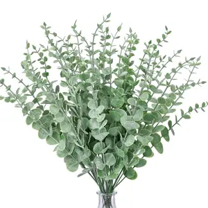 36 Pcs Artificial Eucalyptus Branches Decorations, 15 Inch Fake Greenery Stems for Wedding Centerpieces, Floral Arrangements, Home Decor