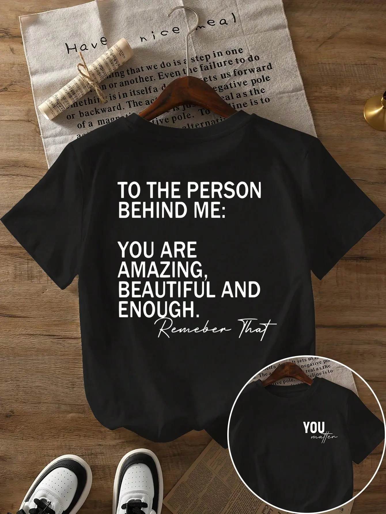 Female Casual 100% Cotton Slogan T-Shirt - Women's Motivational "You Are Amazing" Graphic Top, Short Sleeve Round Neck, Digital Print, Comfortable Summer Daily Sports Top