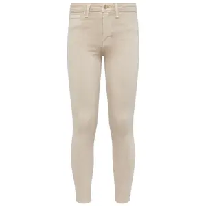 L'AGENCE Margot High Rise Skinny Jeans In Biscuit