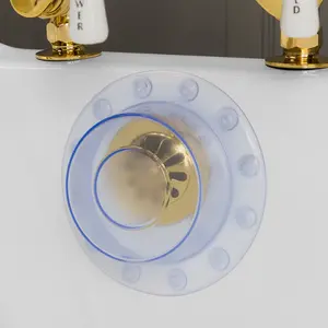 Deep Water Bathtub Overflow Cover - Clear
