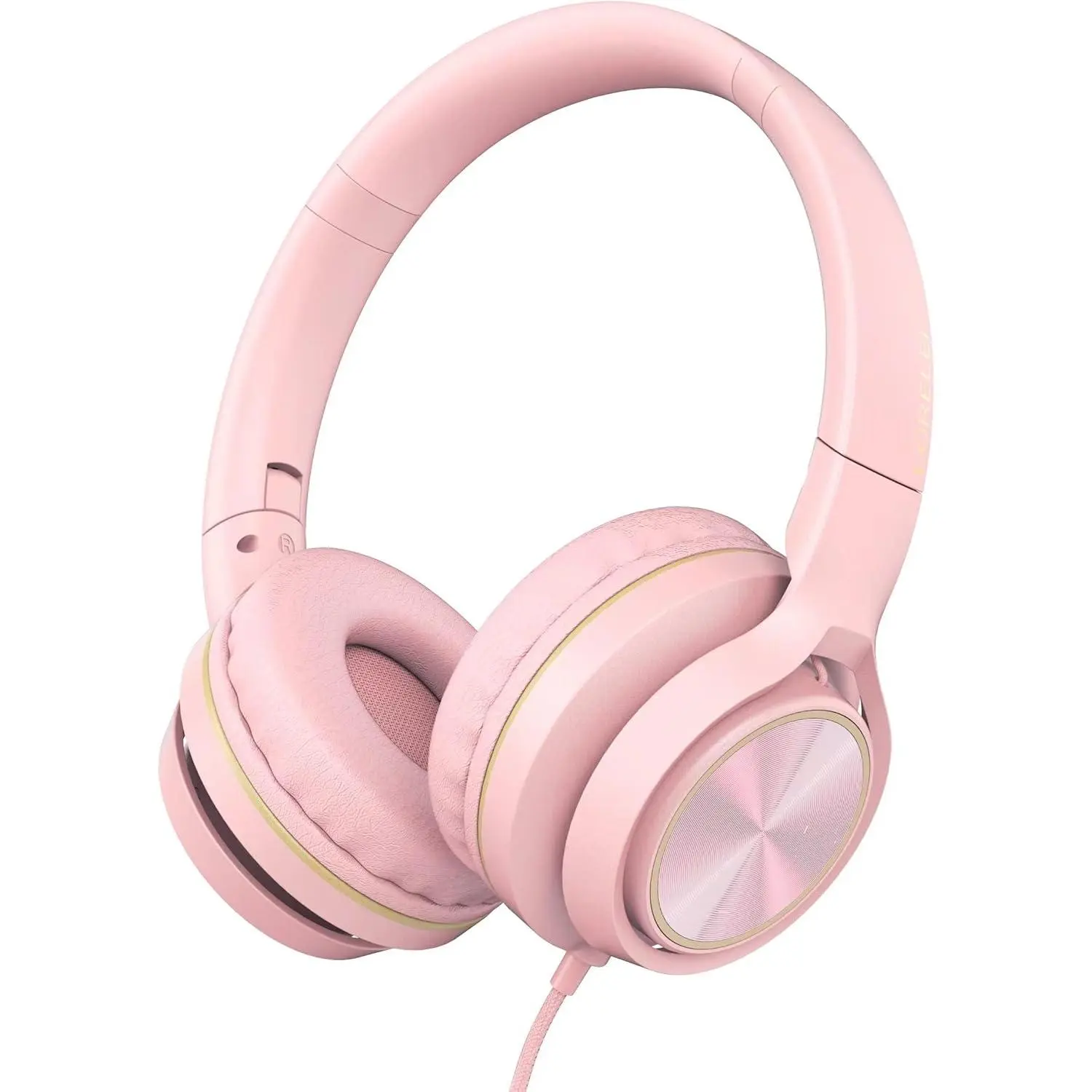 S9 Wired Headphones with Microphone for SchoolOn-Ear  Headphones for Girls BoysFolding Lightweight and 3.5mm Audio Jack Headset for Phone, IpadTablet, PC, Chromebook ( )