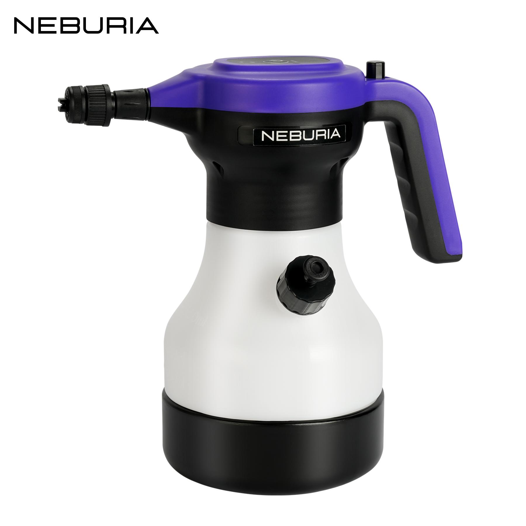 NEBURIA Electric Foam Sprayer,Purple,Rechargeable High Pressure Foam Cannon for Car Wash,Auto Detailing,Home,Industrial Cleaning,Professional Foam Sprayer with Smart Control Core,Ergonomic Handle,Portable Cordless Cleaner for Kitchen,Windows,Bathroom NEBURIA Electric Foam Sprayer,Purple,Rechargeable High Pressure Foam Cannon for Car Wash,Auto Detailing,Home,Industrial Cleaning,Professional Foam Sprayer with Smart Control Core,Ergonomic Handle,Portable Cordless Cleaner for Kitchen,Windows,Bathroom