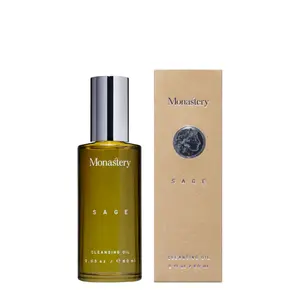 Monastery Sage Cleansing Oil - Herbally Infused Cleansing Oil with Sage, Hinoki Cypress and Greek Coriander for Balanced Skin
