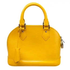 Pre-owned Louis Vuitton Leather Shoulder Bags LV Alma BB	Yellow Epi L23071074