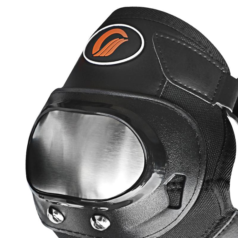 Four-season universal motorcycle riding knee pads, anti-fall and anti-collision breathable leg protectors, wear-resistant protective gear for both men and women in outdoor riding