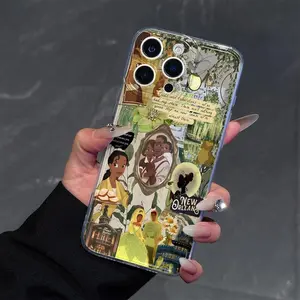 Tiana Princesses Phone Case - Suitable for iPhone 17/16/15/14/13/12/11 Pro Max/Plus/Air, 4-Corner Shockproof Camera Protection, Comfort-Grip TPU Cover, Ideal Gifts for Birthday, Christmas